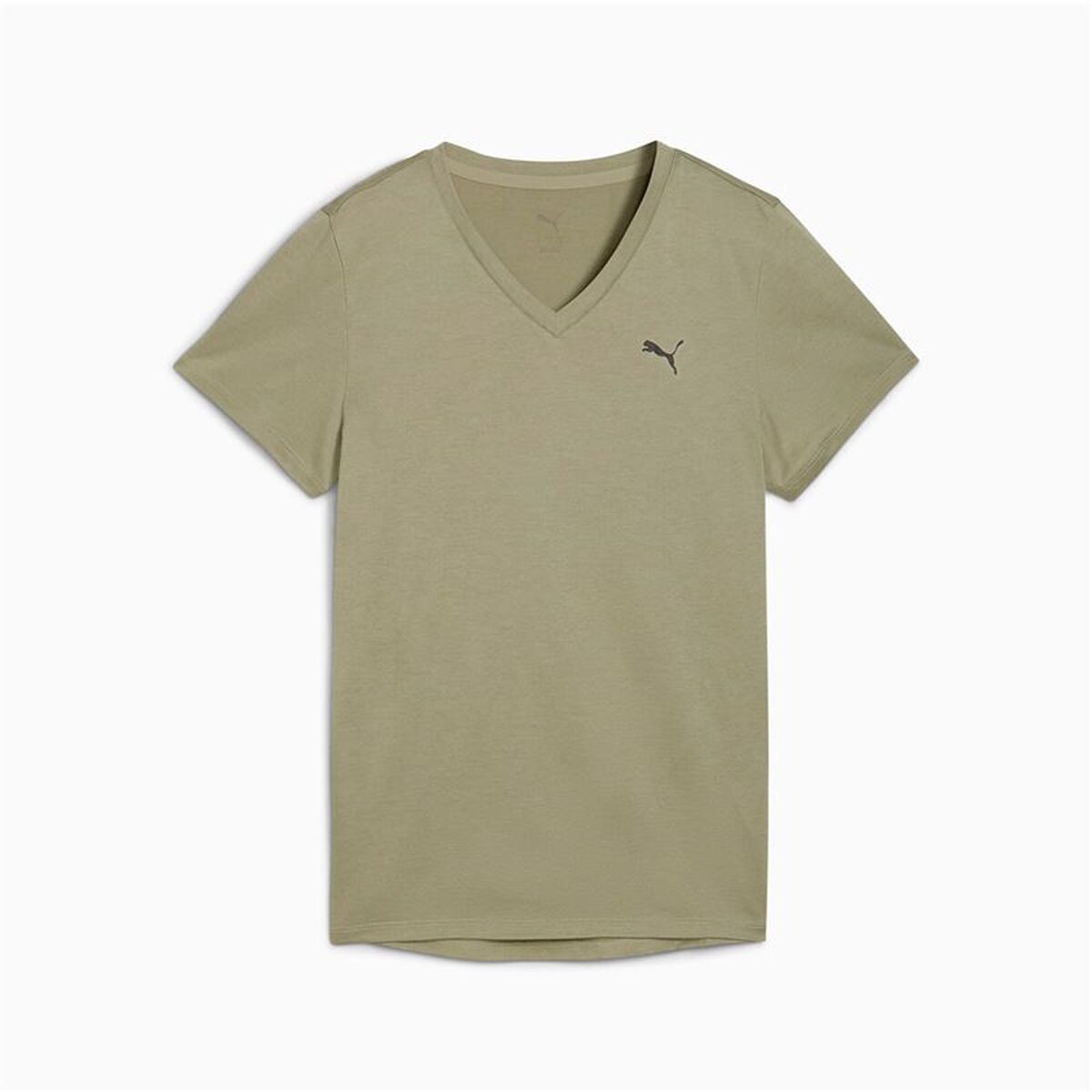 "Puma Essentials V-Neck T-shirt dam framifrån"