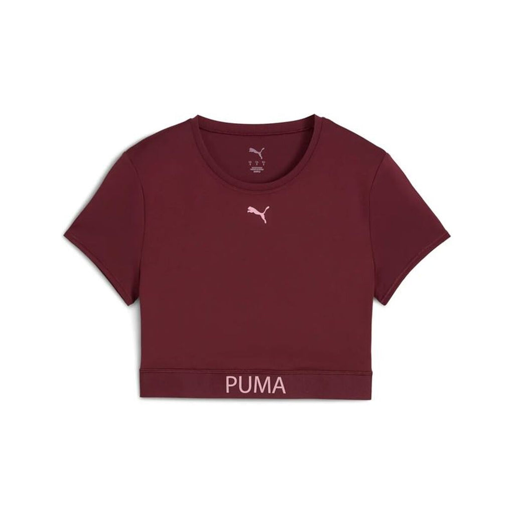 "Puma W Strong Fitness t-shirt dam kortärm framifrån"