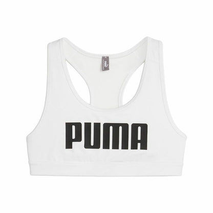 "Puma 4 Keeps sport-bh dam – medelhögt stöd i fukttransporterande dryCELL-material."