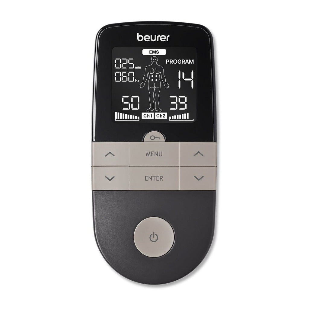 "Beurer EM1R RELIEF+ användning kropp muskelstimulering"
