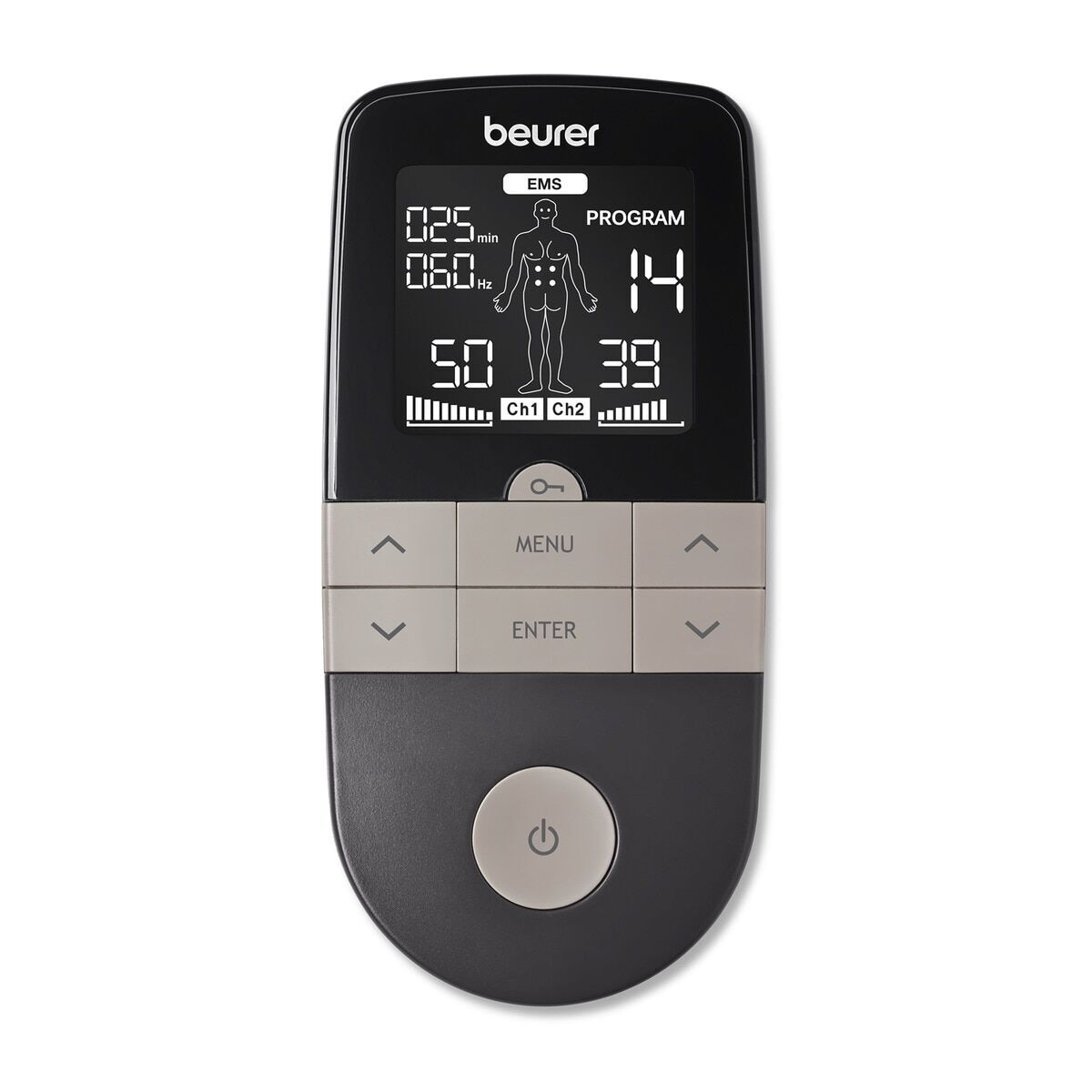 "Beurer EM1R RELIEF+ användning kropp muskelstimulering"
