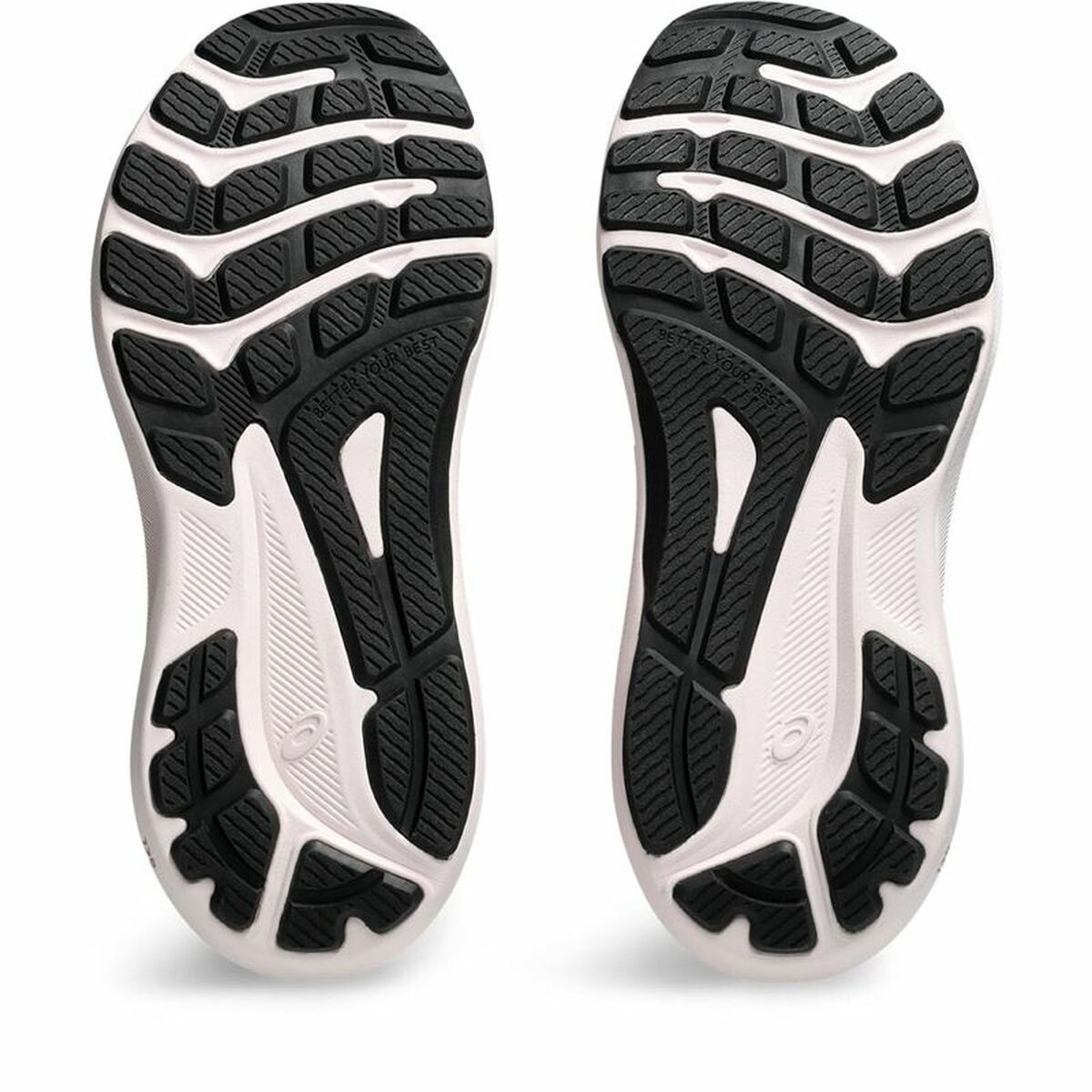 "Asics GT-1000 13 GS yttersula med flexspår för stabilitet och grepp."