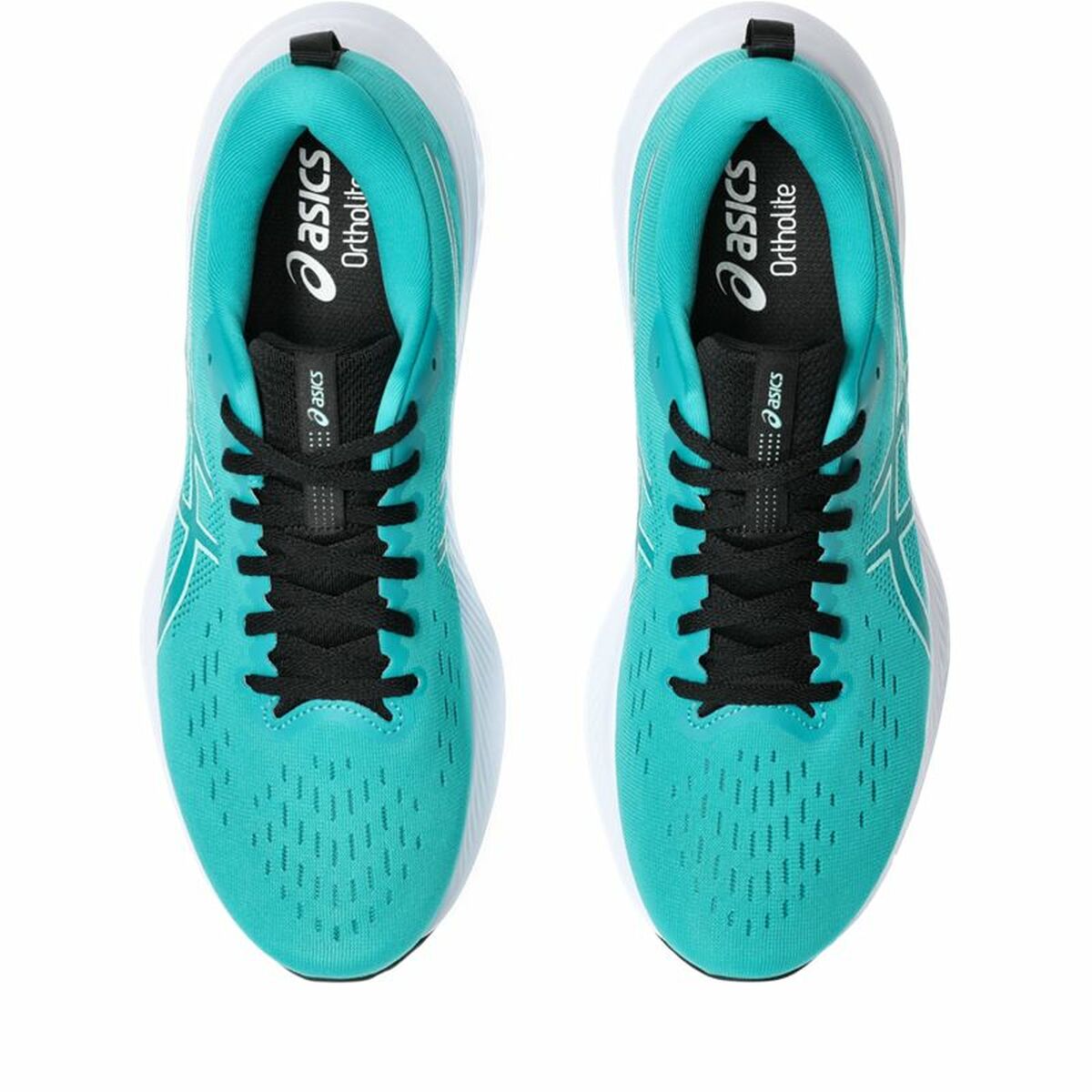 "Asics Gel-Excite 10 Ljusblå herr löparsko med 10 mm drop och 300 g vikt"