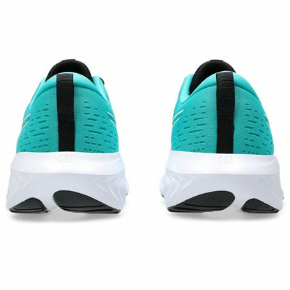 "Asics Gel-Excite 10 Ljusblå herrsko med EVA-mellansula och responsiv dämpning"