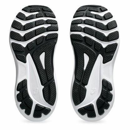 "Asics GT-1000 13 PS barnsko med EVA-mellansula och flexspår för grepp och rörelsefrihet."
