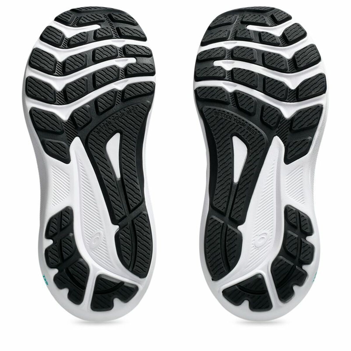 "Asics GT-1000 13 PS barnsko med EVA-mellansula och flexspår för grepp och rörelsefrihet."