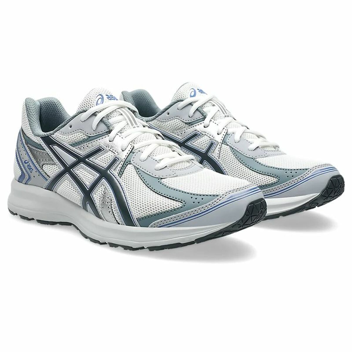 "Asics Jog 100S vit sneaker med klassisk design"