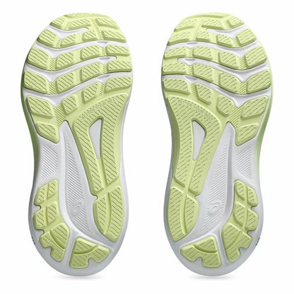 "Detalj av Asics GT-1000 13 PS ovandel i mesh med syntetförstärkningar för hållbarhet."