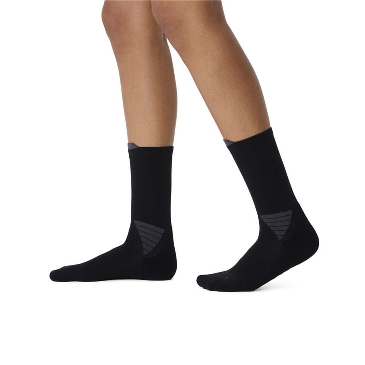 sics Fujitrail Crew trailstrumpor svart framifrån"