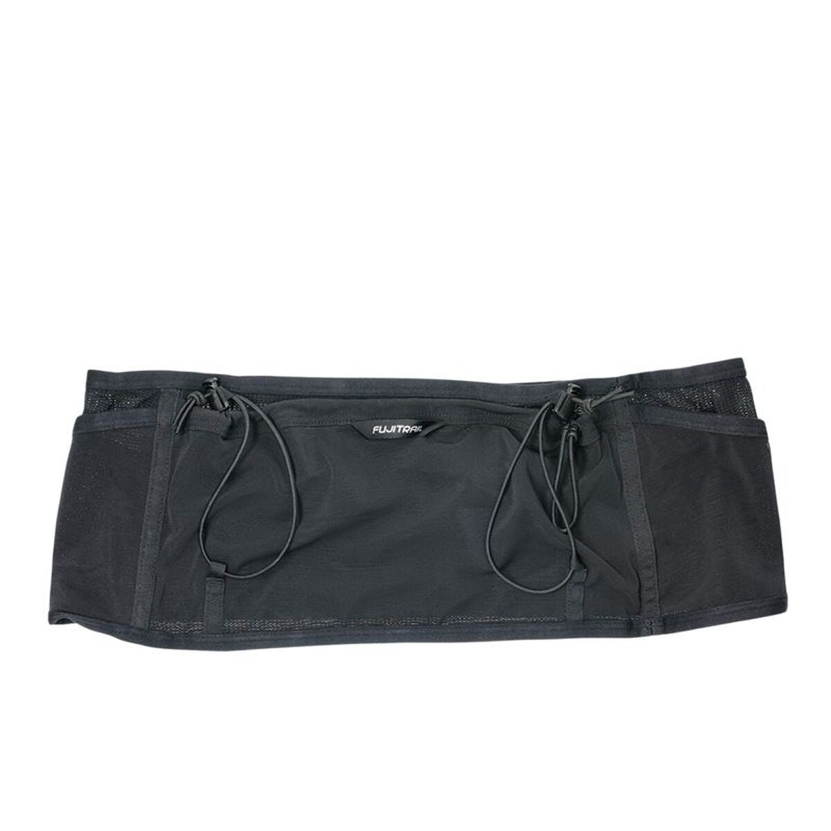 "Asics Fujitrail Belt svart sportbälte framifrån"