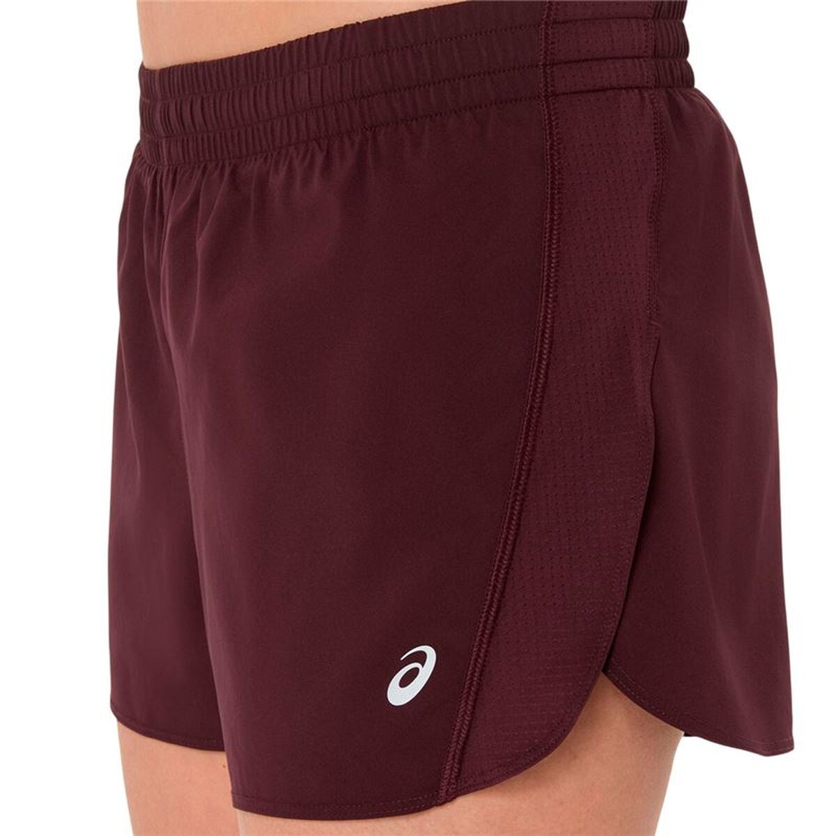 "Asics Core Split sportshorts dam sidovy"