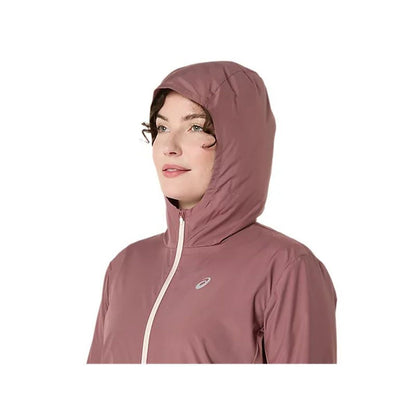 "Asics Core Jacket sportjacka dam detalj dragkedja"