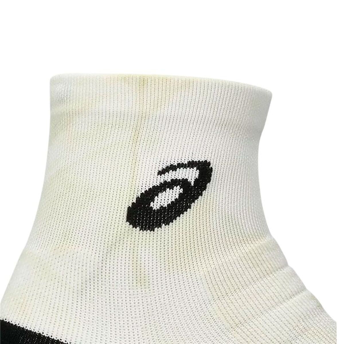 "Asics Performance Run beige sportstrumpor detaljvy