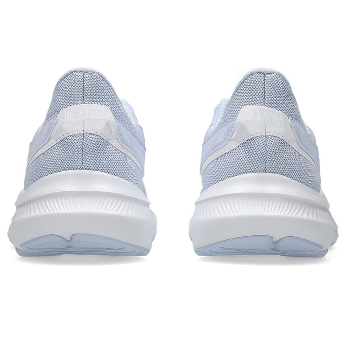 "Asics Jolt 5 bakifrån två skor blå"