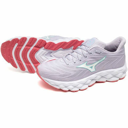 "Mizuno Wave Sky 8 – modern design med stabil och mjuk löpkänsla"