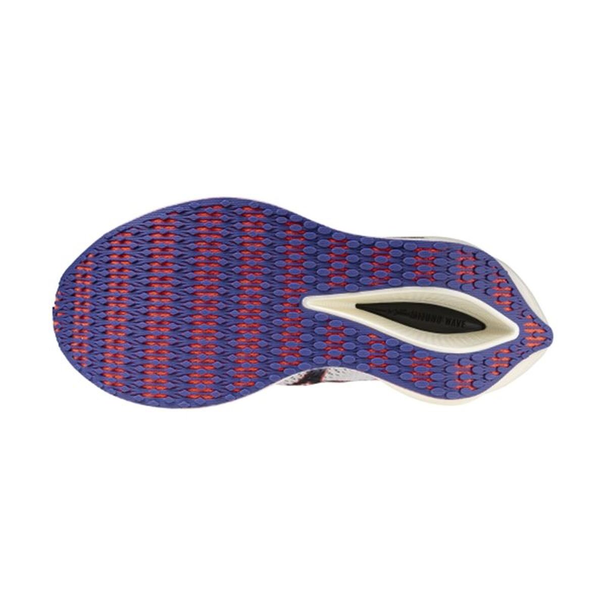 "Mizuno Wave Rebellion Pro 3 löparskor unisex vit sula detalj"
