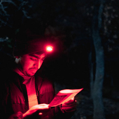 "Nebo Einstein 1000 Flex – rött ljus aktiverat"