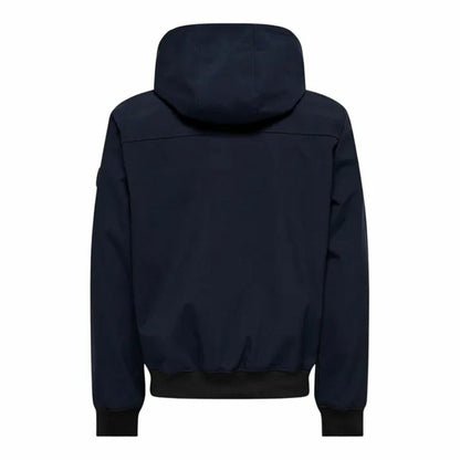 "Only & Sons Onsbowie träningsjacka herr marinblå – bakifrån ren stil"