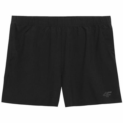 "4F svarta sportshorts herr helbild"