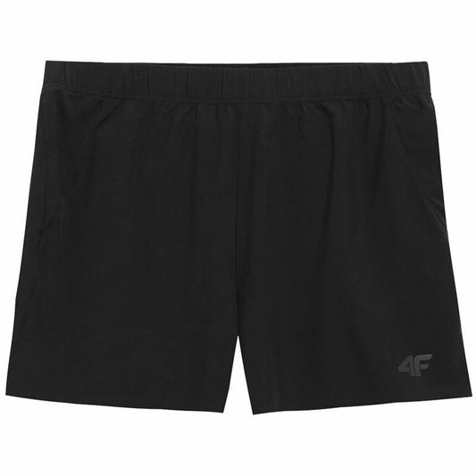"4F svarta sportshorts herr helbild"