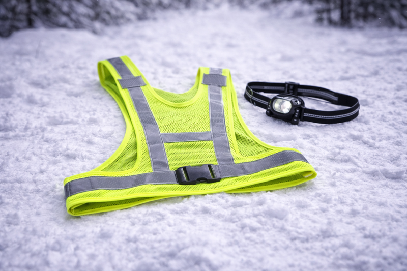 Pannlampa för synlighet i mörkret