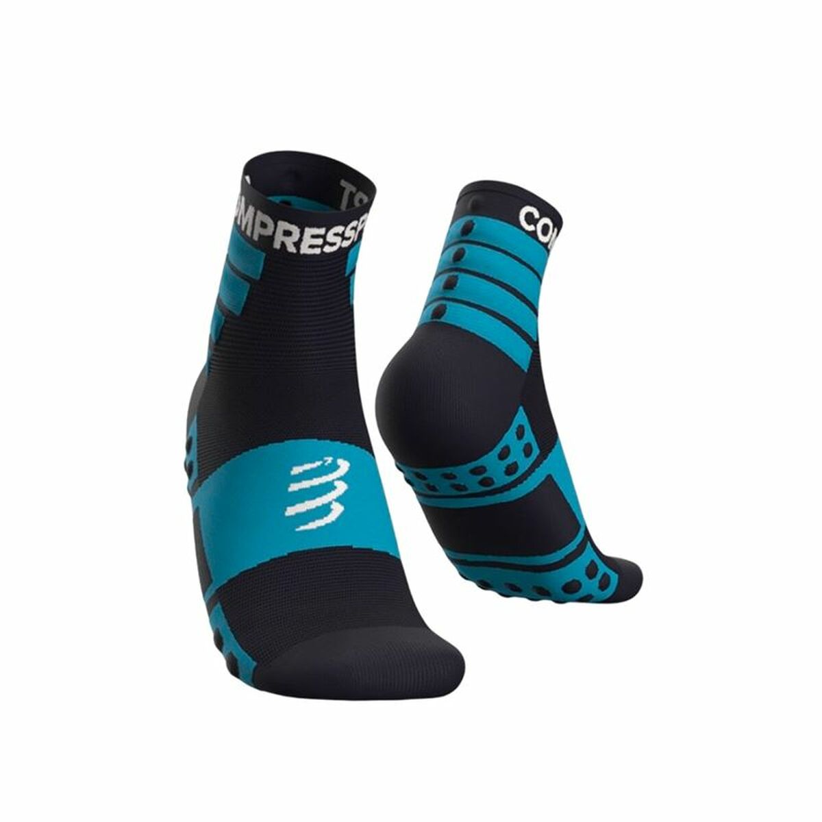"Compressport Training Socks 2-Pack kompressionsstrumpor – tekniska träningsstrumpor i tvåpack"