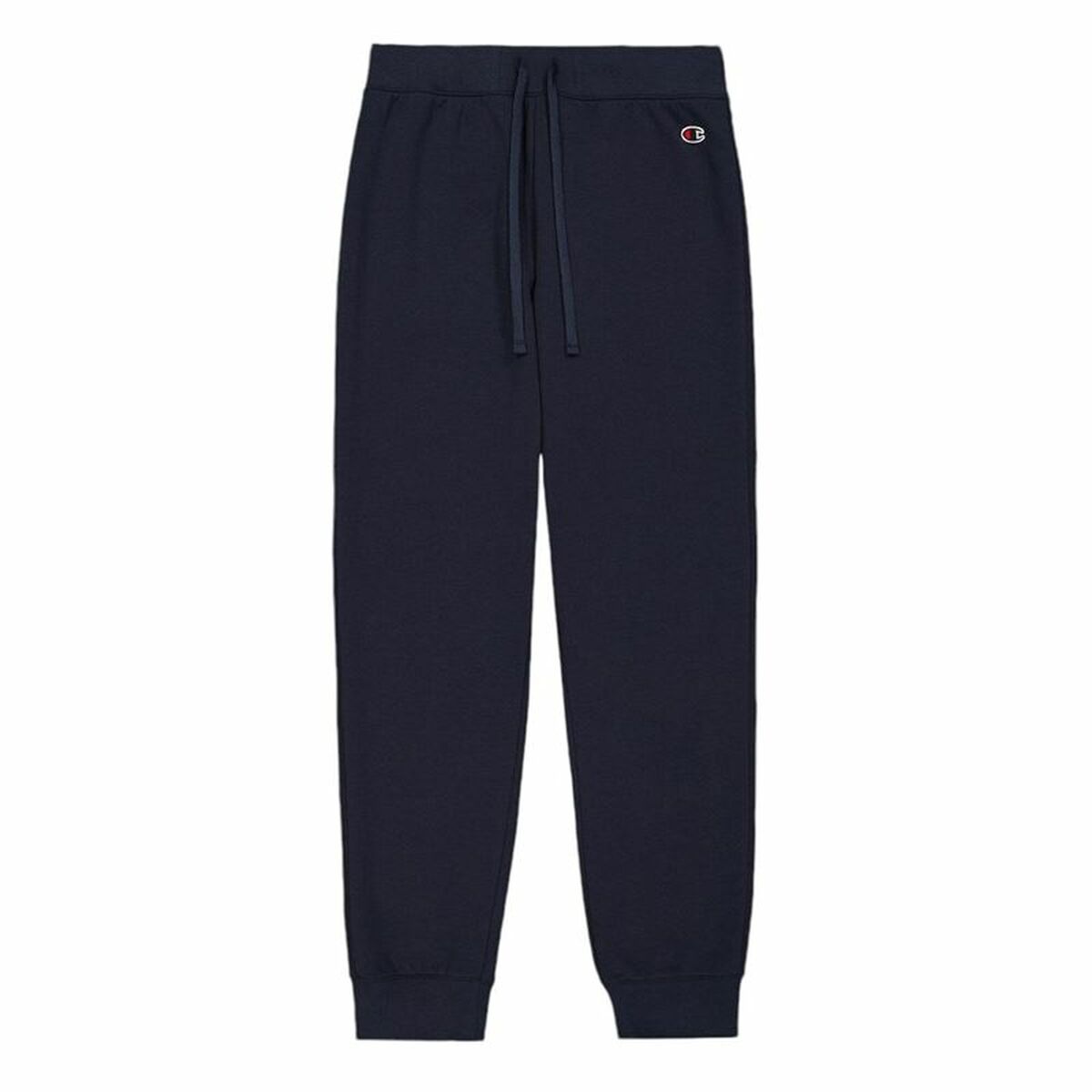 "Champion Rib Cuff Pants herr – baksida med ribbstickade benslut."