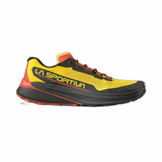 "La Sportiva Prodigio gula löparskor unisex helbild"