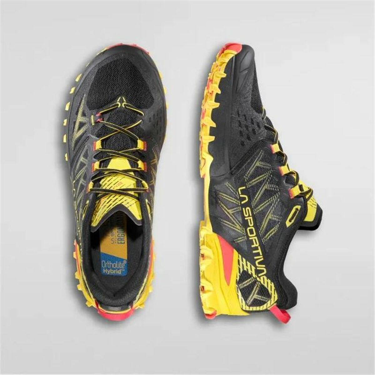 "La Sportiva Bushido III löparskor unisex ovanifrån"