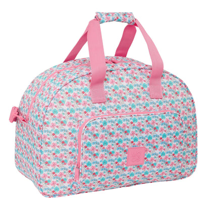 "Moos Flores sportbag färgglad design polyester 300D"