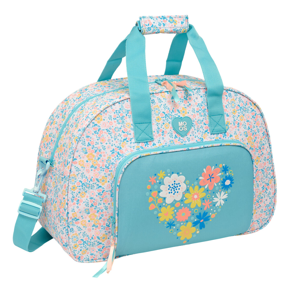 "Moos Fiori multicolour sportväska 48x33x21 cm"