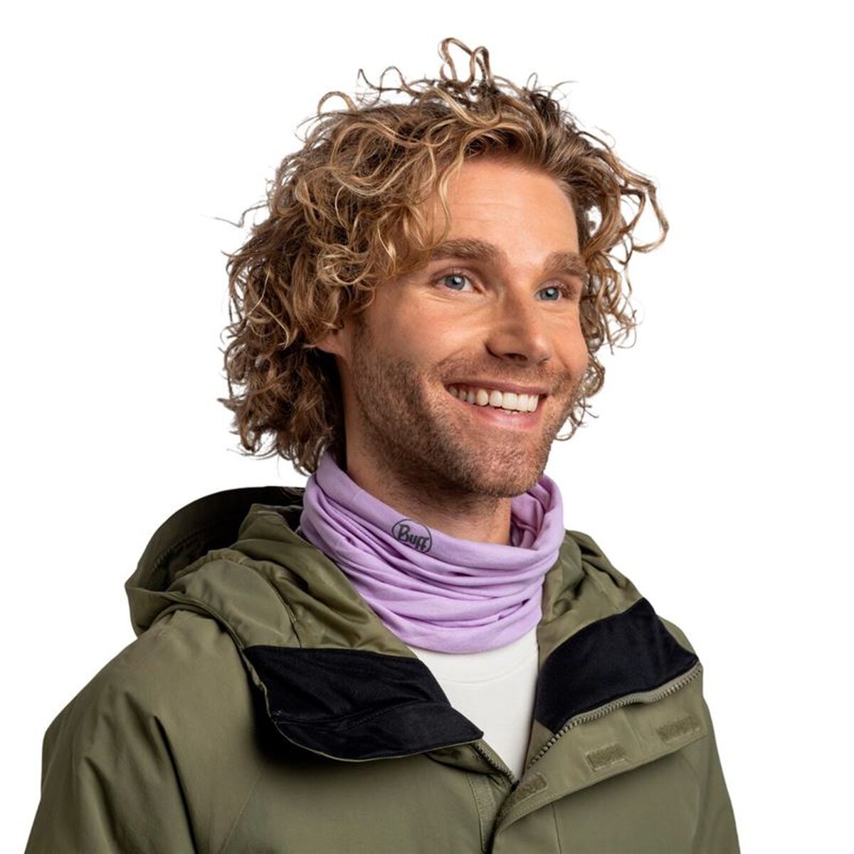 "Buff 117818.657 nackvärmare unisex lavendel användning"