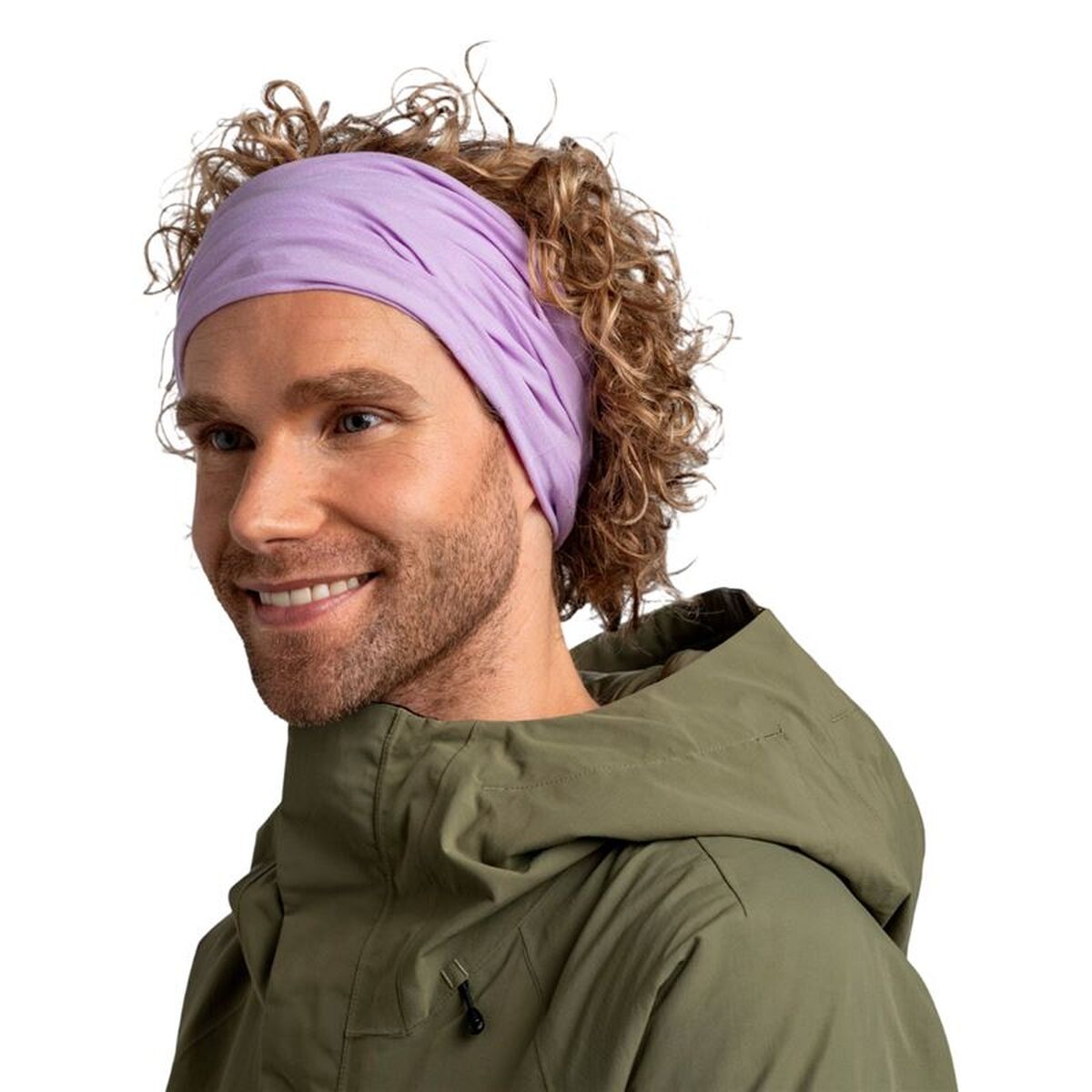 "Buff 117818.657 nackvärmare unisex lavendel stilvy"