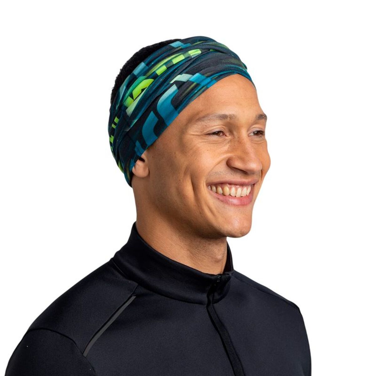 "Buff 136825.779 nackvärmare unisex blå detalj"
