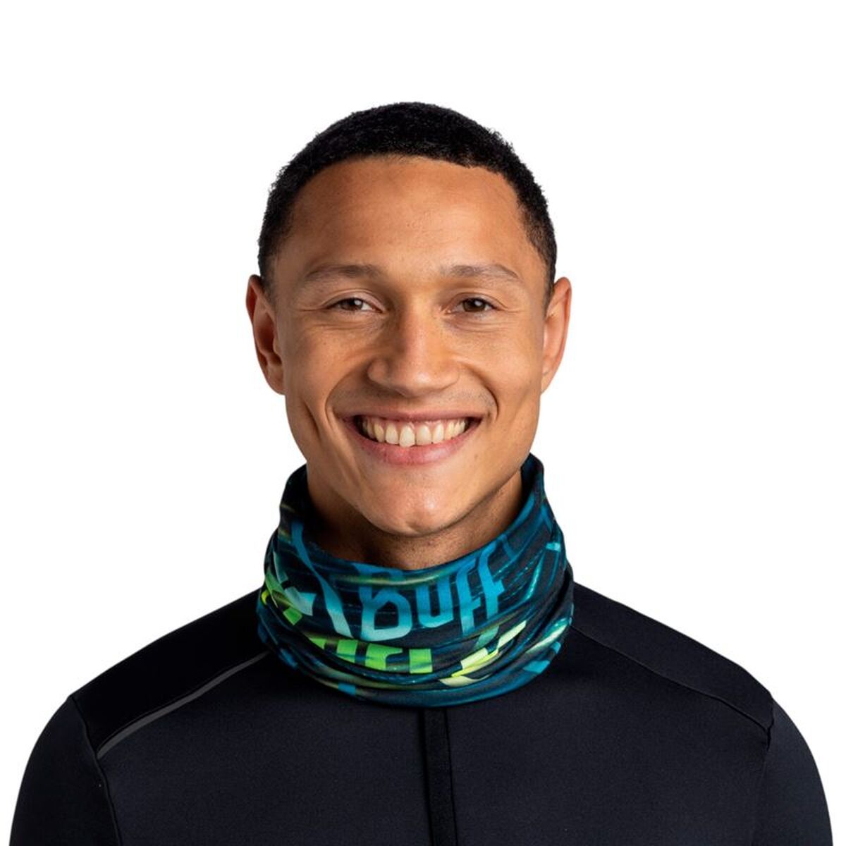 "Buff 136825.779 nackvärmare unisex blå stilvy"