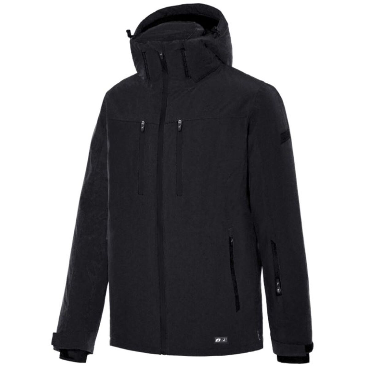 "Joluvi Heat Slalom svart unisex anorak baksida"