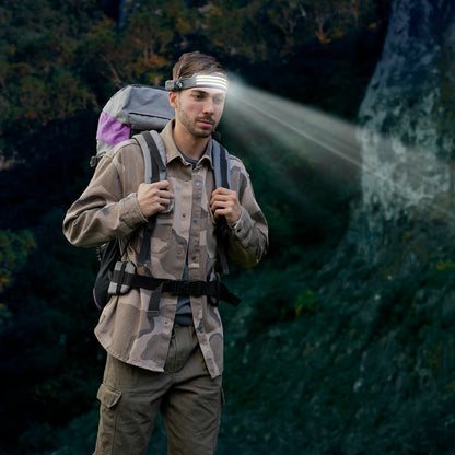 "Recobright InnovaGoods – laddningsbar pannlampa USB-C"