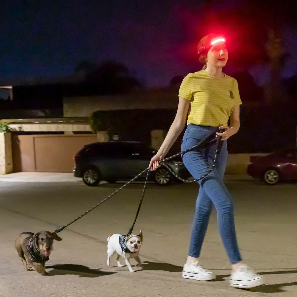 "InnovaGoods Recobright – pannlampa med sidoficklampa"