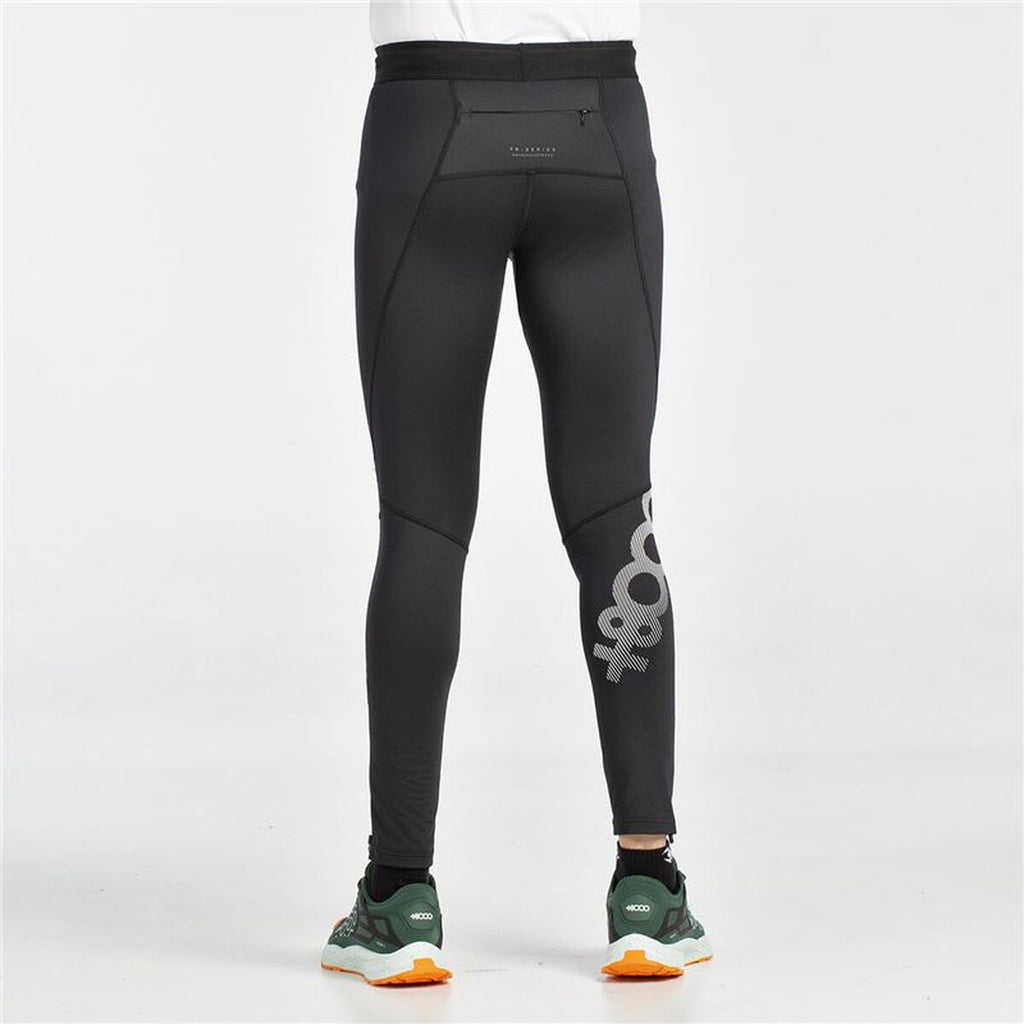 "8000 Tormun sportleggings herr svart helbild bakifrån"