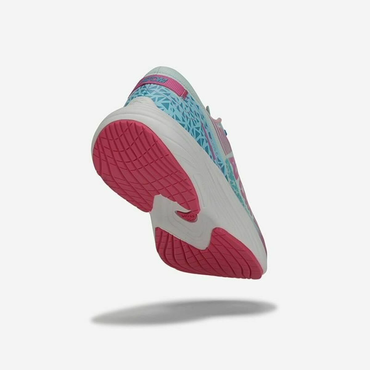 "Atom Titan 3E löparskor dam vit bakifrån"