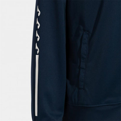 "Ärm och detaljsöm på Joma Sport Eco Super Nova blå jacka för kvinnor."