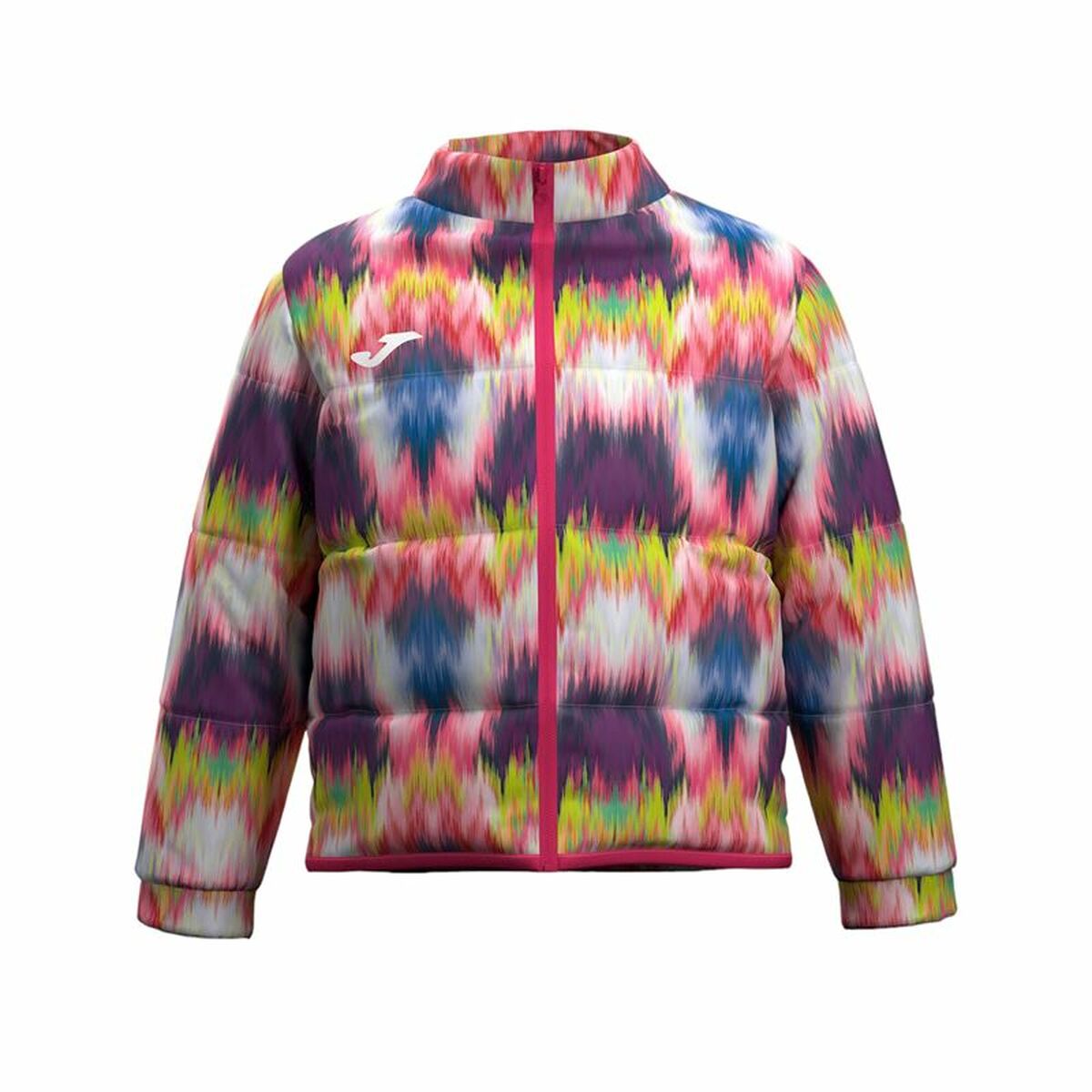 "Joma New Metaverse sportjacka barn – framifrån med dragkedja och logga."