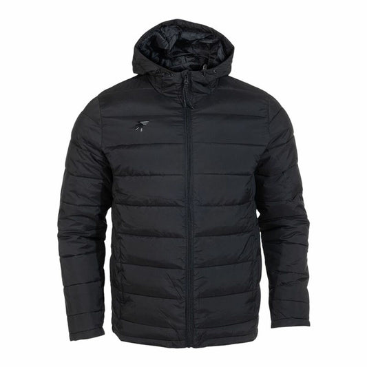 "Joma Explorer III träningsjacka herr svart – framifrån med dragkedja och logga."