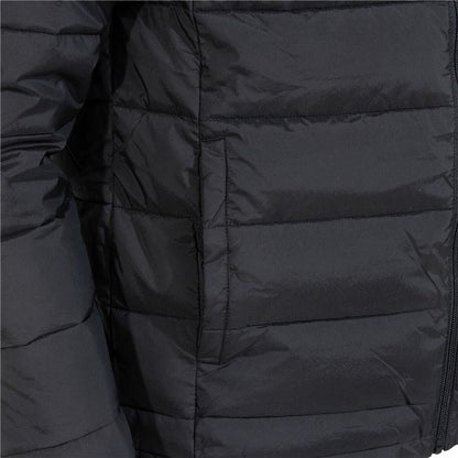 "Joma Explorer III träningsjacka svart – närbild på fickan med dragkedja."