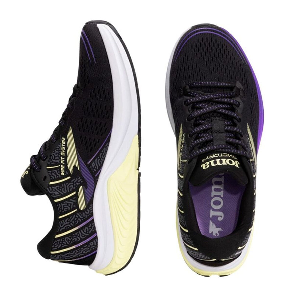 "Joma Sport Victory 2501 löparskor dam svart ovansida"