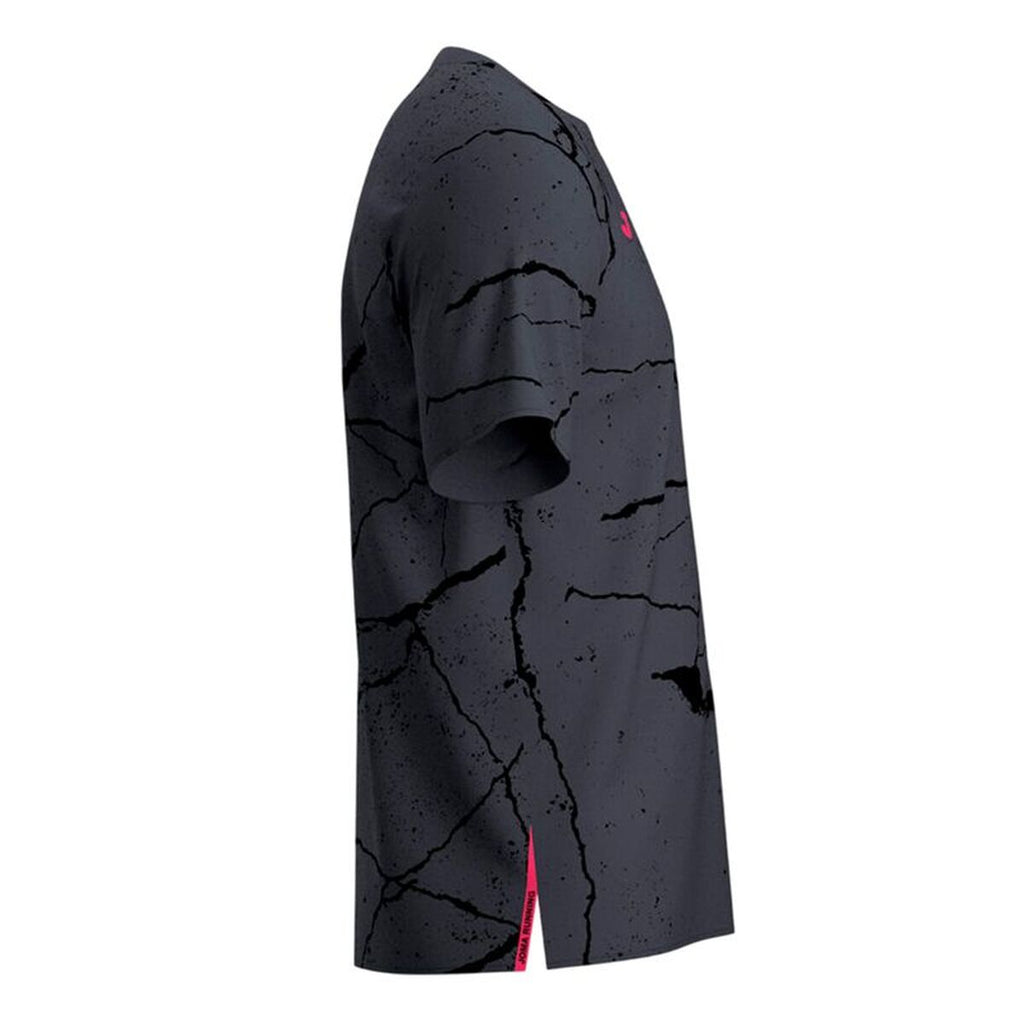 "Joma Sport R-Night Pro t-shirt herr svart materialdetalj"