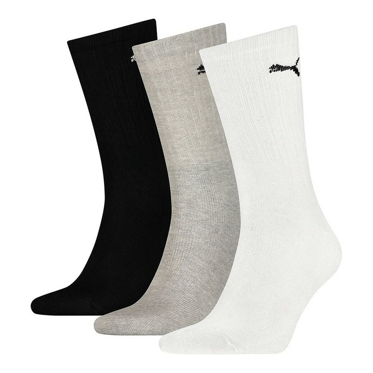 "Puma sportstrumpor vit unisex 3-pack"