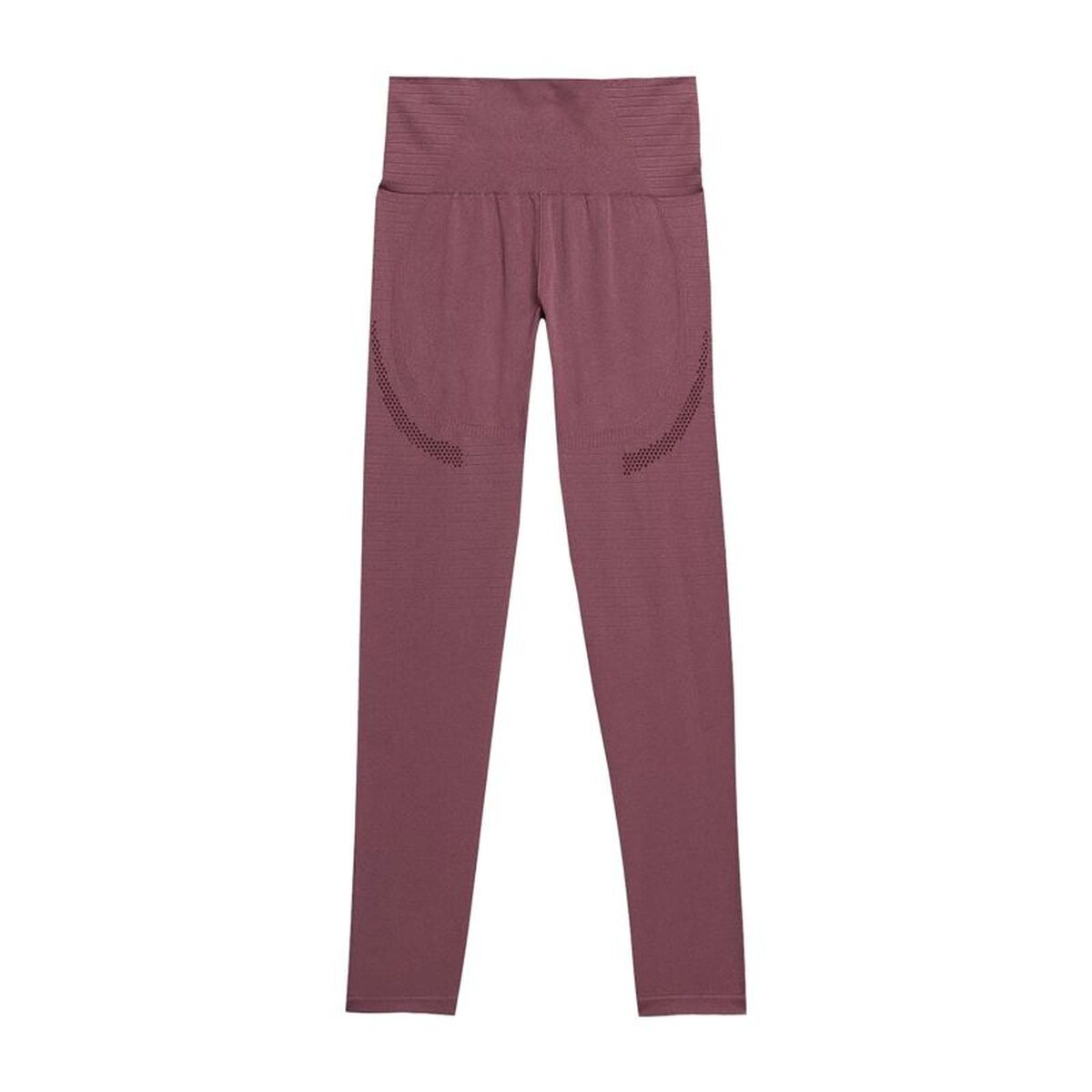 "4F Functional SPDF012 sport-leggings dam bordeaux framifrån"