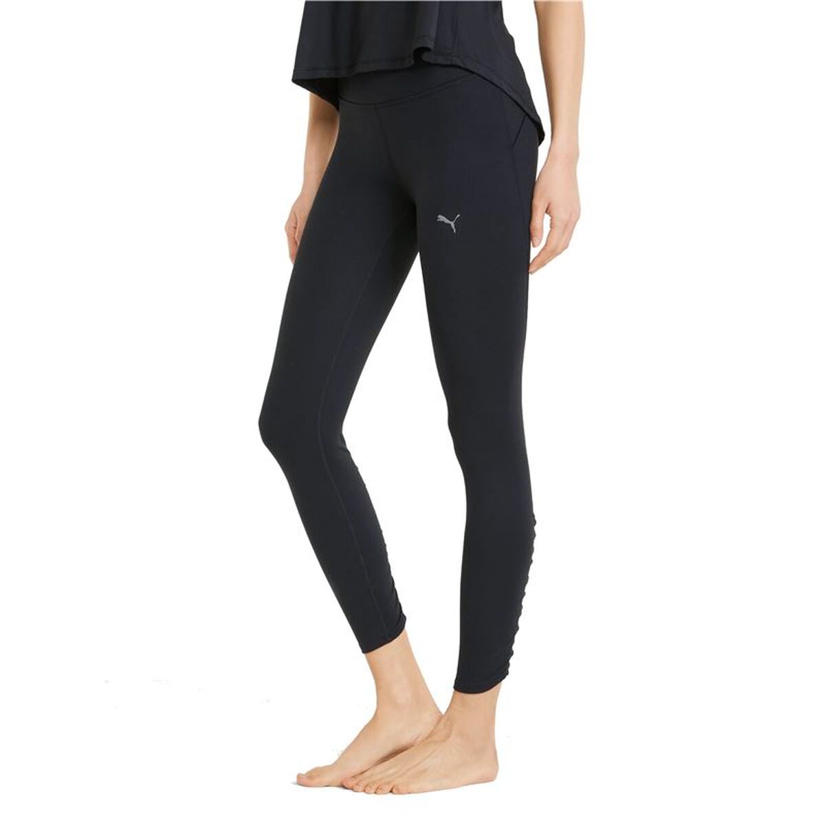 "Puma Studio Foundation 7/8 sport-leggings dam svart sid"
vy