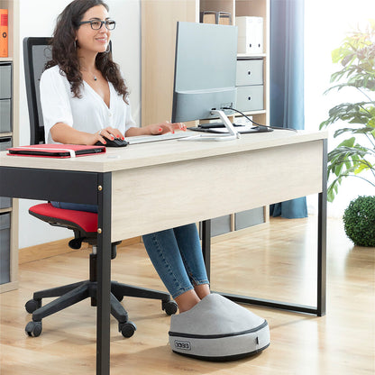 "Shiatsu värmemassage Futsa – användning vid skrivbordet"